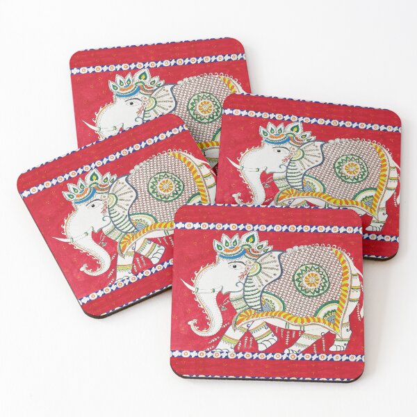 Item preview, Kalamkari Elephant designed and sold by rajnidutta.