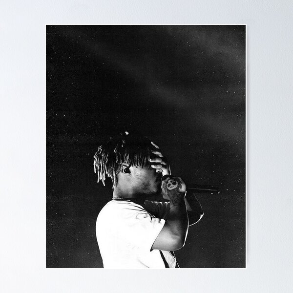 Juice Wrld Fan Artwork – Poster  Canvas Wall Art Print - Jenifer Shop