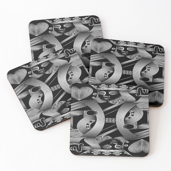 Item preview, Ace Card Black White Magic designed and sold by bgyg.