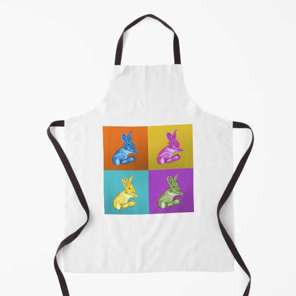 Item preview, Colorful Bunny Squares designed and sold by Anonymous Badger.