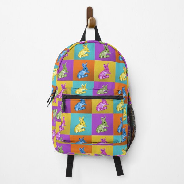Item preview, Colorful Bunny Squares designed and sold by Anonymous Badger.