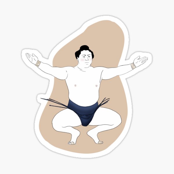 Item preview, Sumo - Rikishi Wakatakakage designed and sold by Véronique Richer.