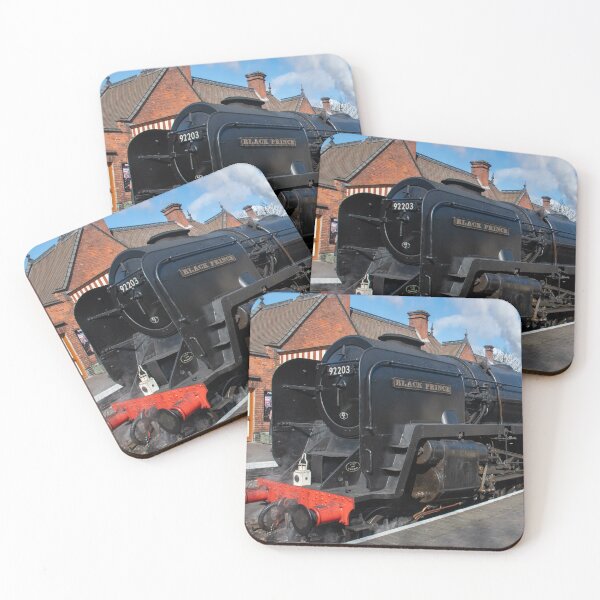 Item preview, Black Prince steam train at Weybourne Station designed and sold by cdkphotos.