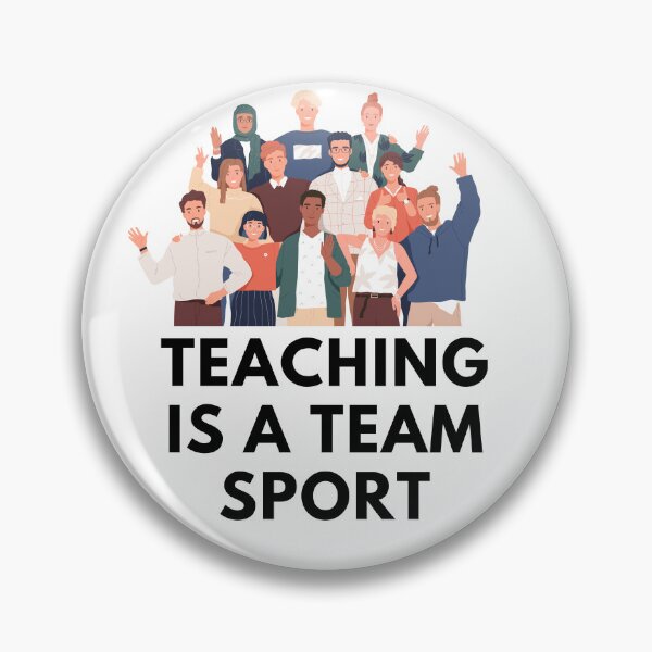 Item preview, teaching is a team sport designed and sold by Best-Designers.