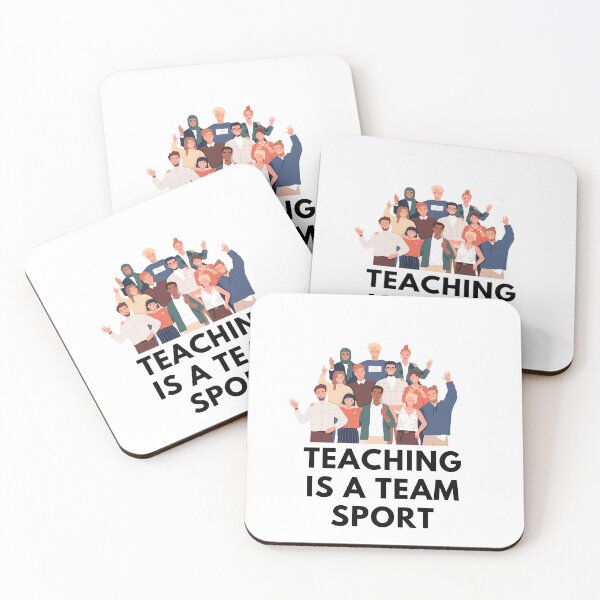 Item preview, teaching is a team sport designed and sold by Best-Designers.