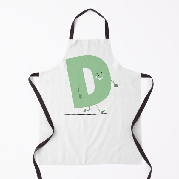 Item preview, Letter D - Cute Alphabet - Name Begins With D designed and sold by Jennifer Farley Illustration.