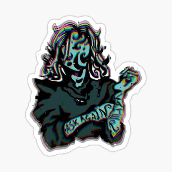 Item preview, Ask Again Later… Glitchcore in Moss Green designed and sold by TheDoodlemancer.