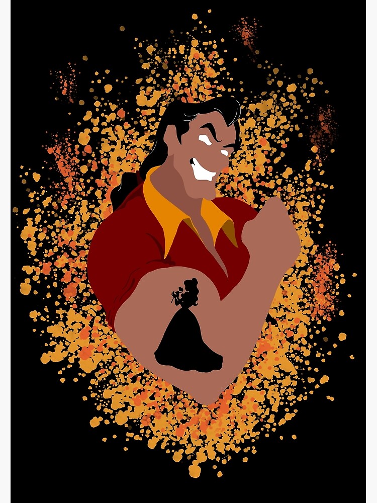 Disover Gaston, Beauty and the Beast Premium Matte Vertical Poster