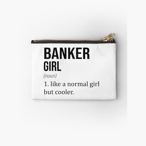 Item preview, BANKER Girl Like A Normal Girl But Cooler - Funny BANKER designed and sold by YukiShop.