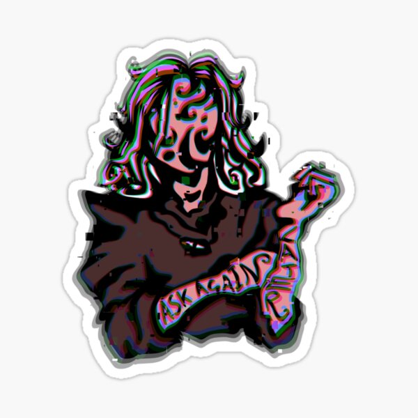 Item preview, Ask Again Later… Glitchcore in Sky Pink designed and sold by TheDoodlemancer.