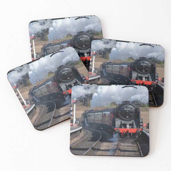 Item preview, Approaching steam train at Weybourne Station, North Norfolk Railway designed and sold by cdkphotos.
