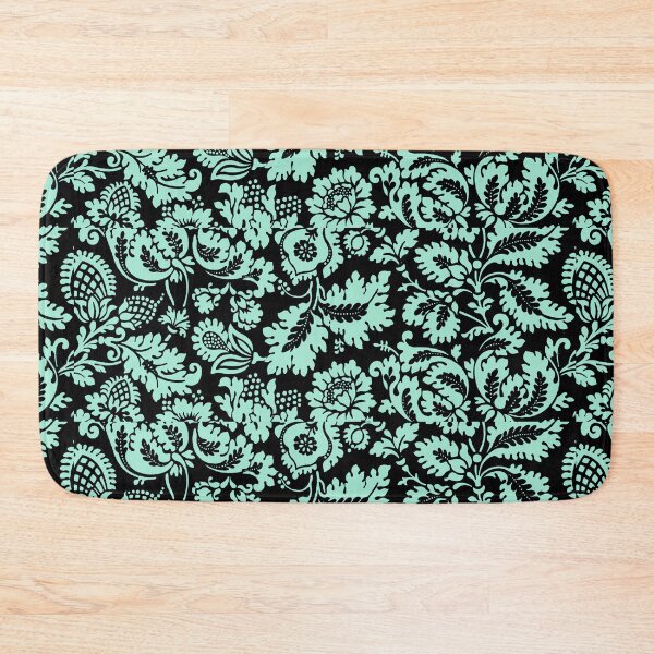 Item preview, Venetian Print Aqua on Black designed and sold by Kashear.