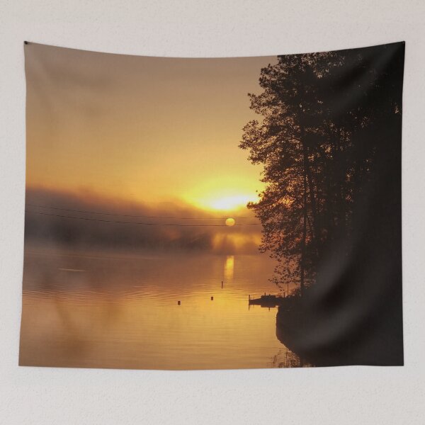 Item preview, Beautiful sunrise on Lake Martin Alabama designed and sold by Logic72.