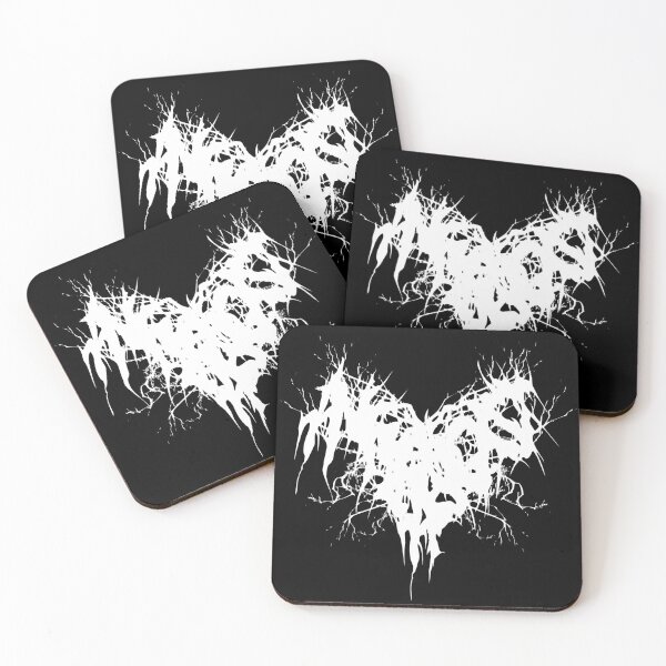 Item preview, Anti Fascist Black Metal Heart (White) designed and sold by CGDesignsIL.