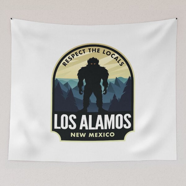 Item preview, Los Alamos New Mexico Bigfoot Sasquatch designed and sold by HalpinDesign.