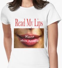 T- Read My Lips 19 Women's Fitted T-Shirt