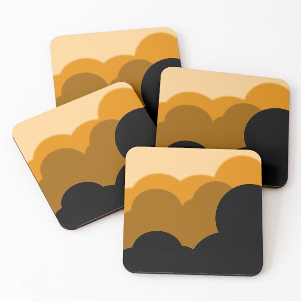 Item preview, Nubes en capas, Naranja designed and sold by SariePhotograph.