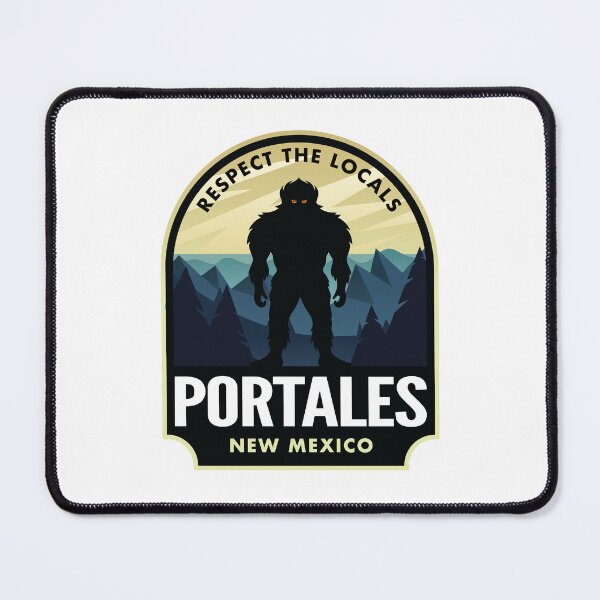 Item preview, Portales New Mexico Bigfoot Sasquatch designed and sold by HalpinDesign.