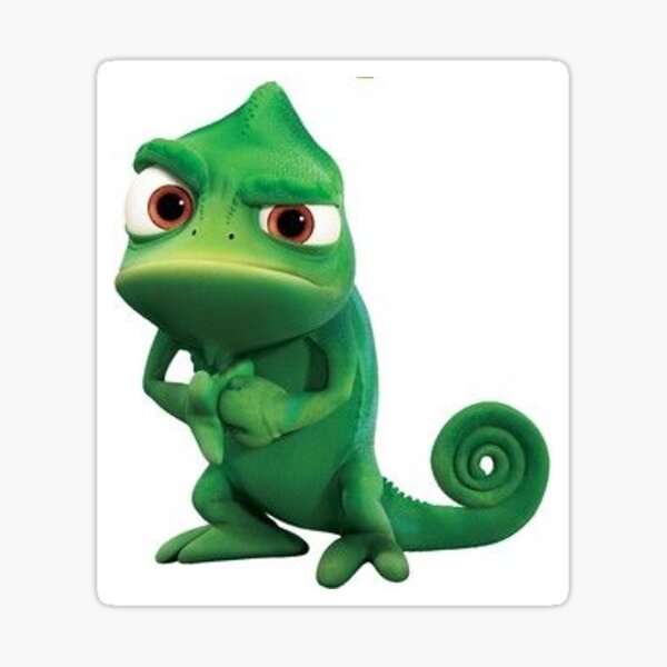 Pascal from Tangled Sticker for Sale by akaRozie