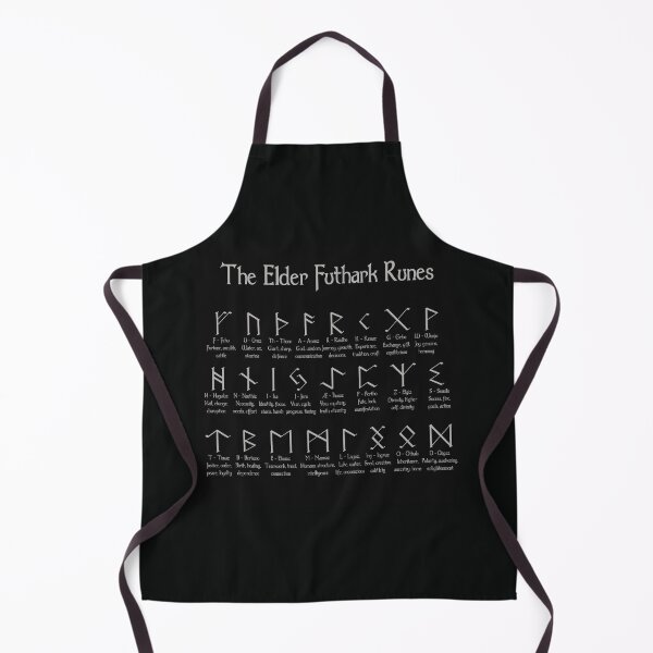 Item preview, The Elder Futhark Runes | Reference chart designed and sold by Ekaterina Ashton.