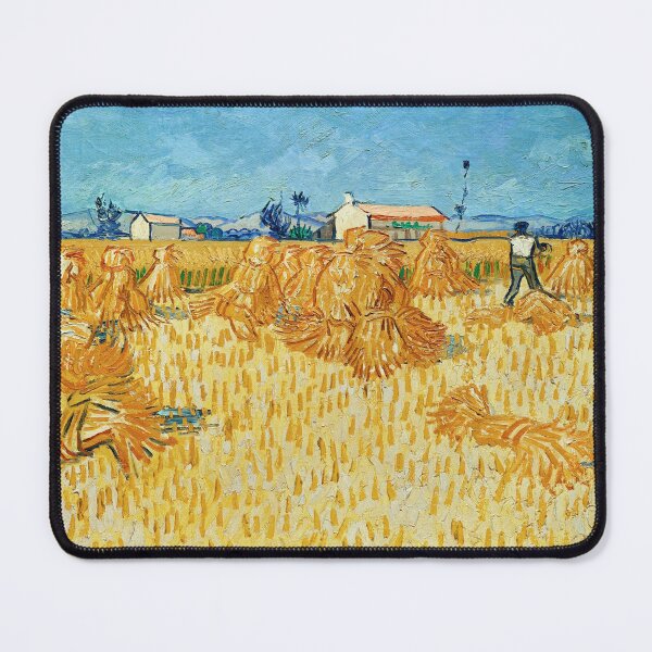 Item preview, Corn Harvest in Provence by Vincent Van Gogh designed and sold by Nosach  Design.
