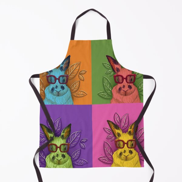 Item preview, Colorful Bunny Squares designed and sold by Anonymous Badger.
