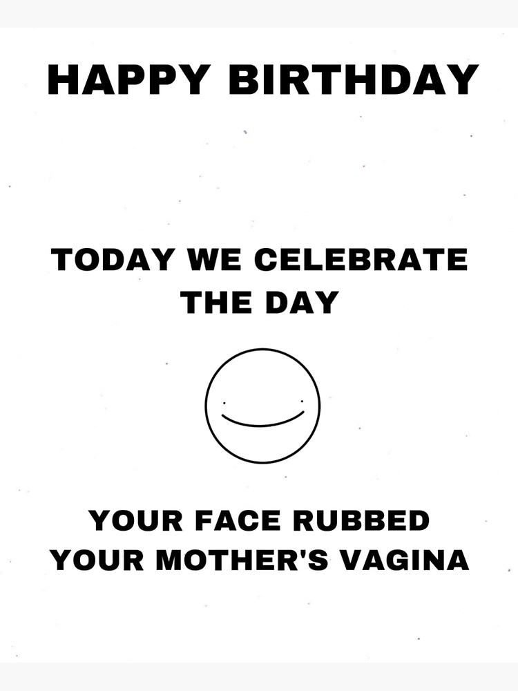 "HAPPY BIRTHDAY FUNNY CARD" Sticker for Sale by Beneza Redbubble