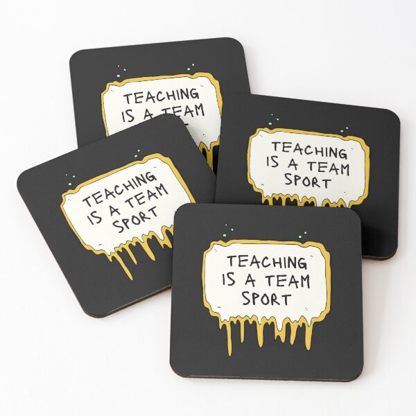 Item preview, teaching is a team sport designed and sold by Best-Designers.