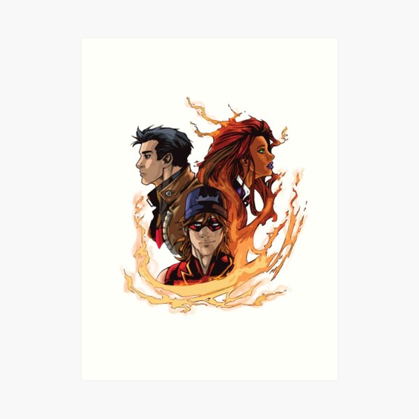 Red Hood and the Outlaws Art Print