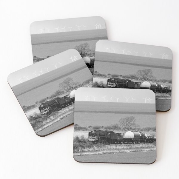 Item preview, Steam train travelling on the North Norfolk coast designed and sold by cdkphotos.