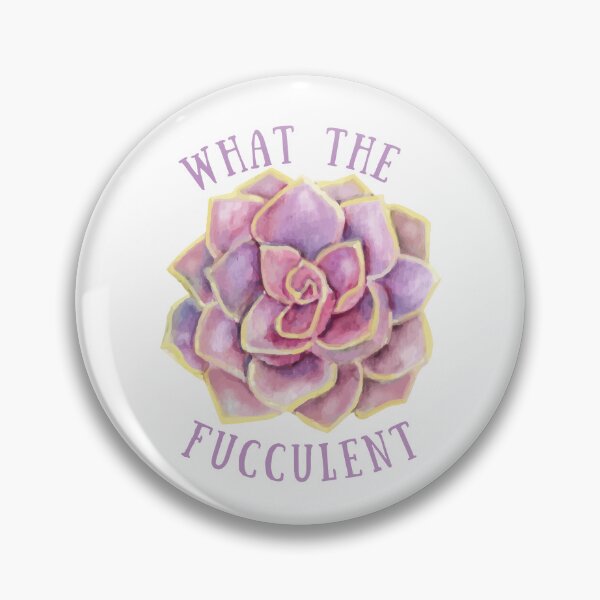 Item preview, What the Fucculent Succulent Lover Gift Funny Succulent Botanical Cactus designed and sold by CaitU.