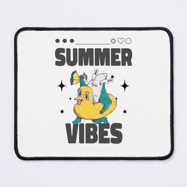 Item preview, Summer Vibes Shark Using A Life Buoy designed and sold by mrkedi123.