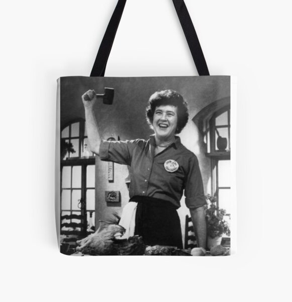 MBFT Tote Bag with Julia Child's food quote. — Monterey Bay Food Tours