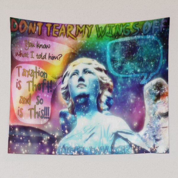 Item preview, Taxation is theft designed and sold by EARTH ANGEL 888.