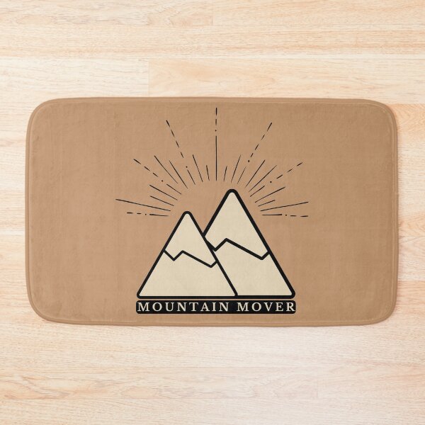 Item preview, Mountain mover Bible verse designed and sold by Emily Roberts.