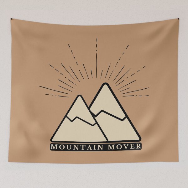 Item preview, Mountain mover Bible verse designed and sold by Emily Roberts.