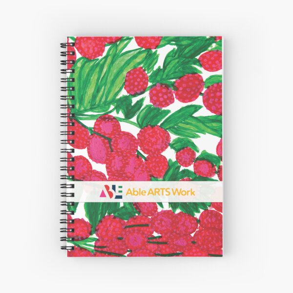 Tran Lychee Phone Case Spiral Notebook
