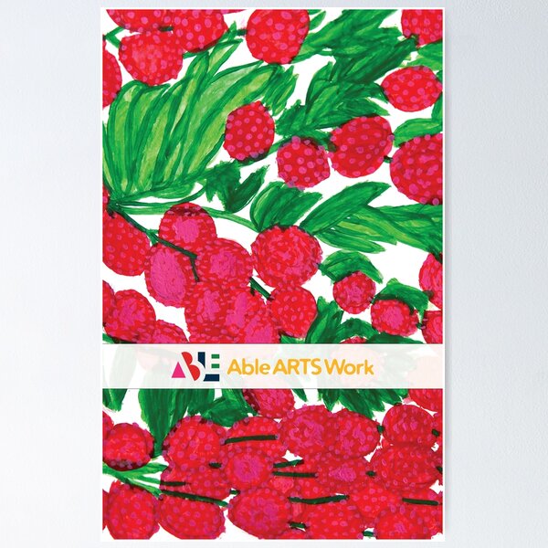 Tran Lychee Phone Case Poster