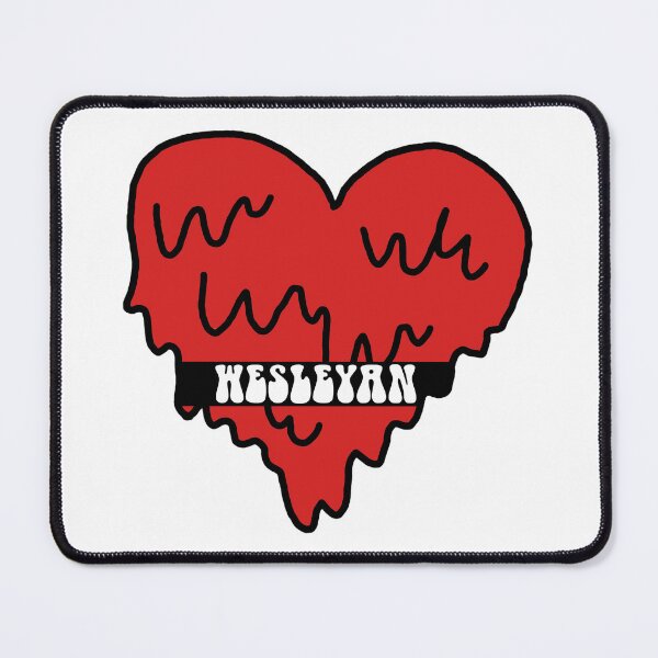Item preview, Wesleyan University Heart designed and sold by kkosmicki.