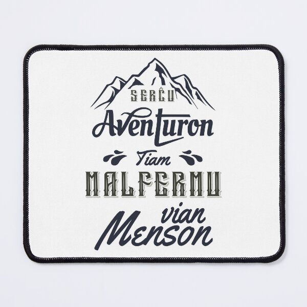 Item preview, Serĉu aventuron. Tiam malfermu vian menson. (Hela) designed and sold by Zebastjan Johanzen.