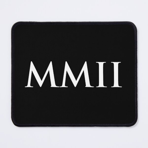 Item preview, 2002 MMII (Roman Numeral) designed and sold by gemgemshop.
