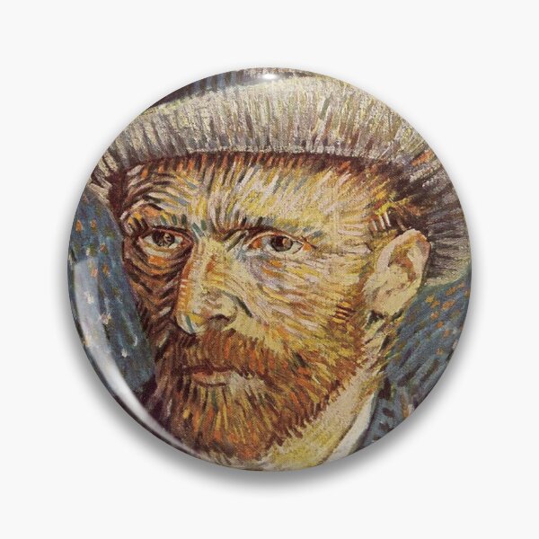 Artikelvorschau, Van Goghs Selbstporträt - Vintage Kunst entworfen und verkauft von RickE.
