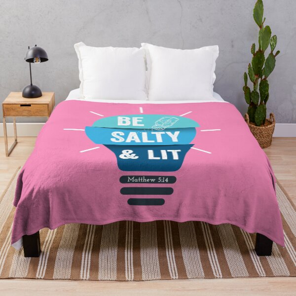 Item preview, Bible Quote - Be Salty and Lit - Matthew 5:13 designed and sold by JacquelineLim.