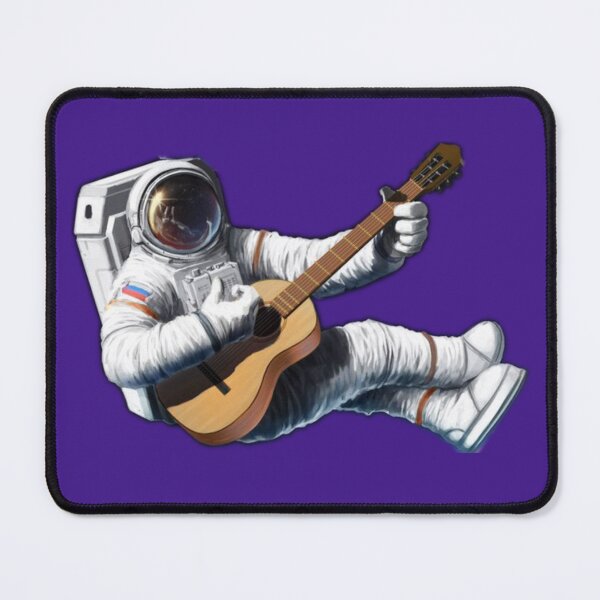 Item preview, Astronaute playing guitar designed and sold by AlphaRid.