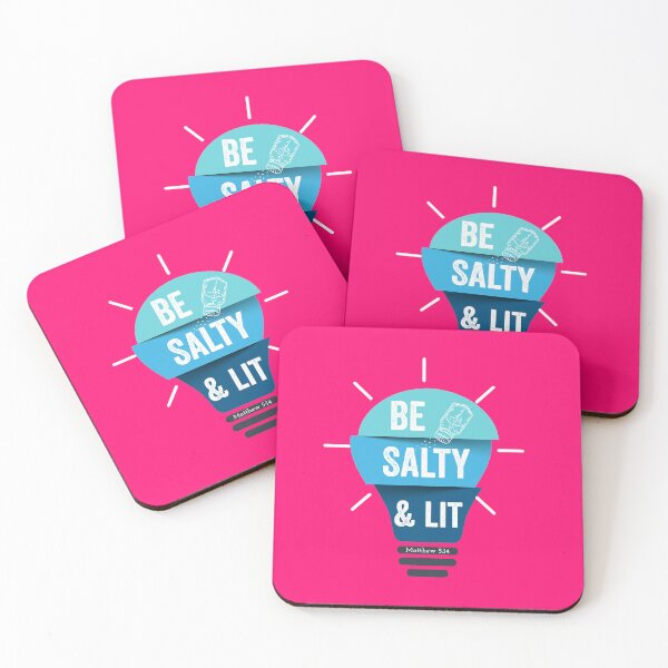 Item preview, Bible Quote - Be Salty and Lit - Matthew 5:13 designed and sold by JacquelineLim.