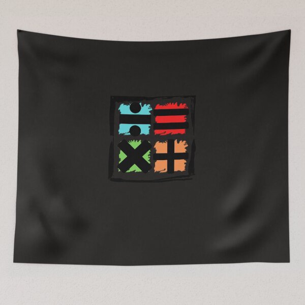 Item preview, ED - DIVIDE MULTIPLY PLUS EQUALS Classic T-Shirt designed and sold by EnzoMarino.