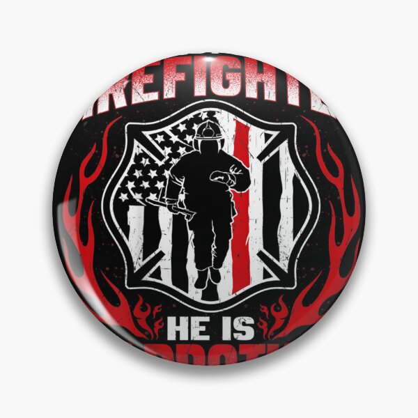 Item preview, My Brother Is A Firefighter Hero Proud Fire Sibling designed and sold by Isidroward.