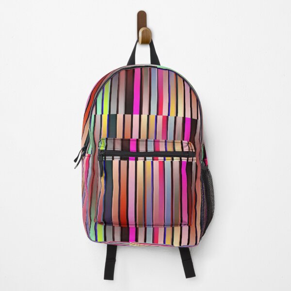Item preview, Minimal Abstract - multicolored vertical stripes designed and sold by AppareIIndustry.