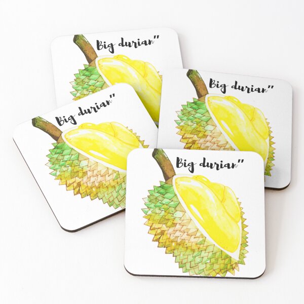Item preview, Big Durian on summer funny  designed and sold by Cheeky Popp.