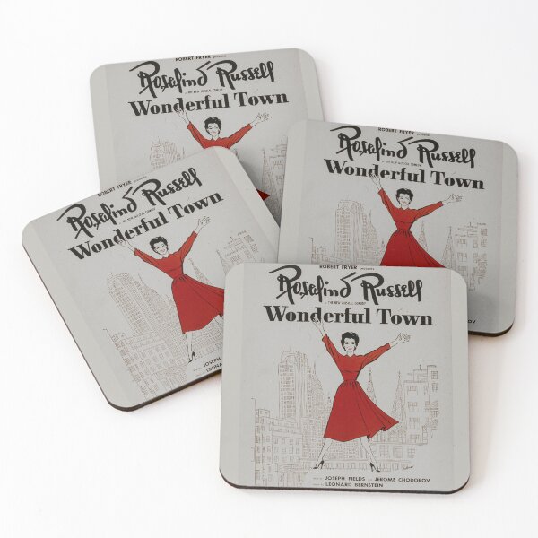 Item preview, Rosalind Russell in the new musical comedy Wonderful Town (1953) NYC Show Print designed and sold by apopofbeauty.